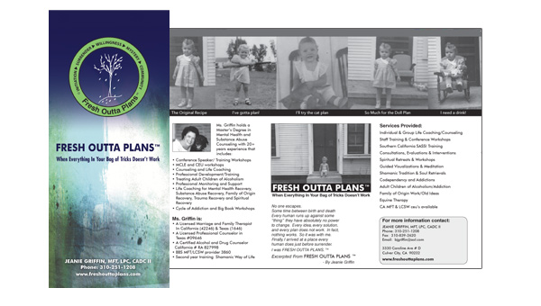 3-fold brochure-color and black and white