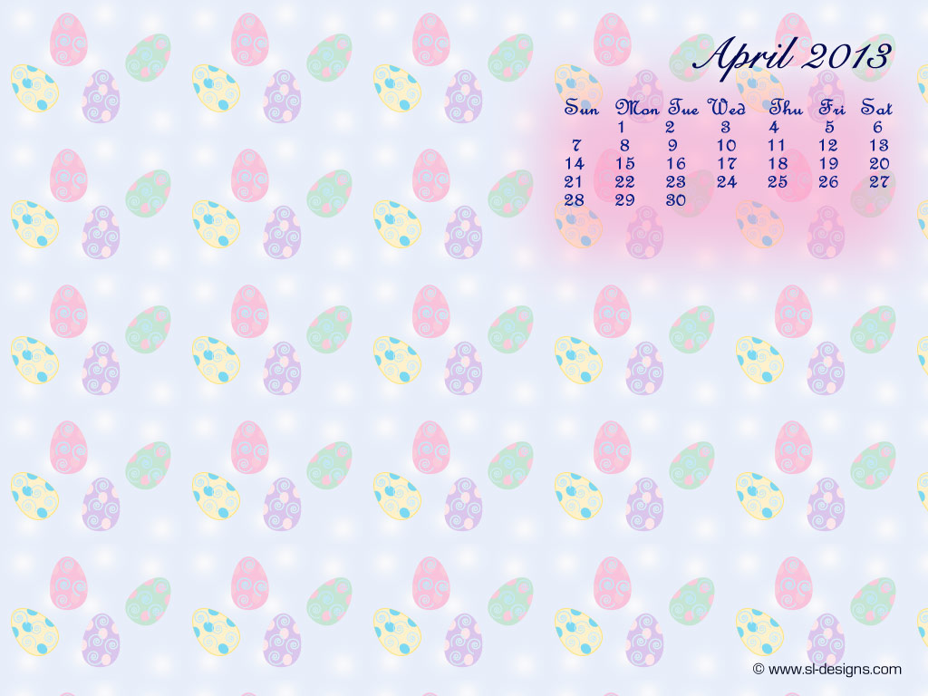 April 2012 Calendar