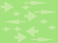 arrows background on green