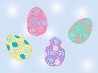 Easter eggs