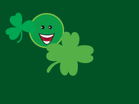 st. patrick's day smiley