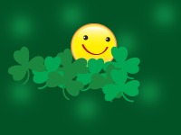 st. patrick's day smiley