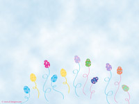 Easter wallpaper- eggs