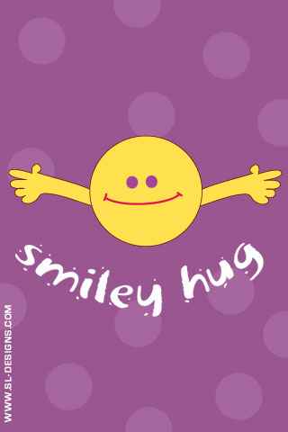 wallpaper for your cell phone- smiley Hug