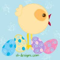 Easter chick